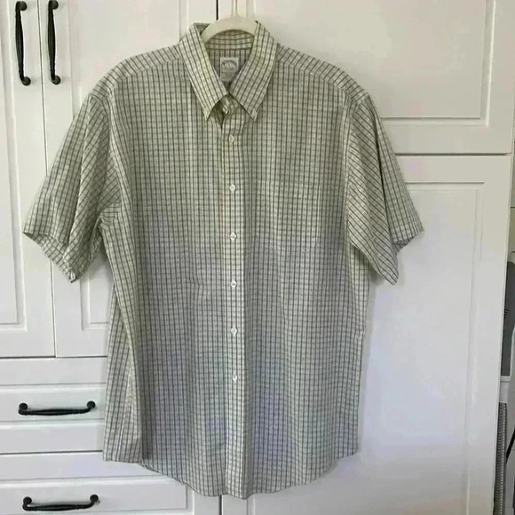Brooks brothers polo, button-down collar size large non- 100% cotton casual - Picture 1 of 5